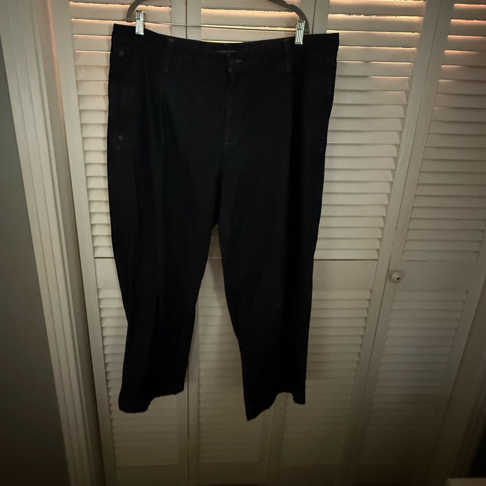 Banana Republic PLUS - sz 18 dark wide leg jeans NWT